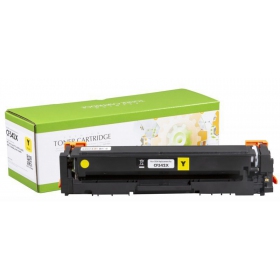 Compatibele Static Control gele toner voor laserprinters HP 203X (CF542X) / Canon CRG-054HY met nieuwe chip, 2500 pagina's.