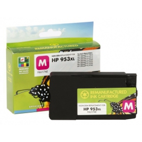 Compatibele Static Control HP 953XL (F6U17AE) magenta inktcartridge met nieuwe chip, 1600 pagina's.
