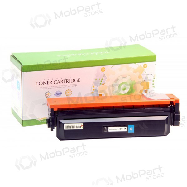 Compatibele Static Control HP (CF411X) / Canon CRG 046H, cyaan cartridge voor laserprinters, 5000 pagina's.