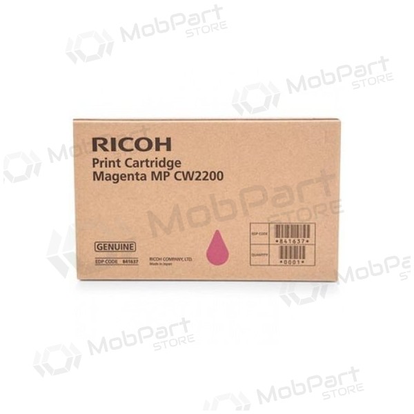 Ricoh MP CW2200 (841637) Inktcartridge, Magenta (EXP date: 2026-04) (SPEC)
