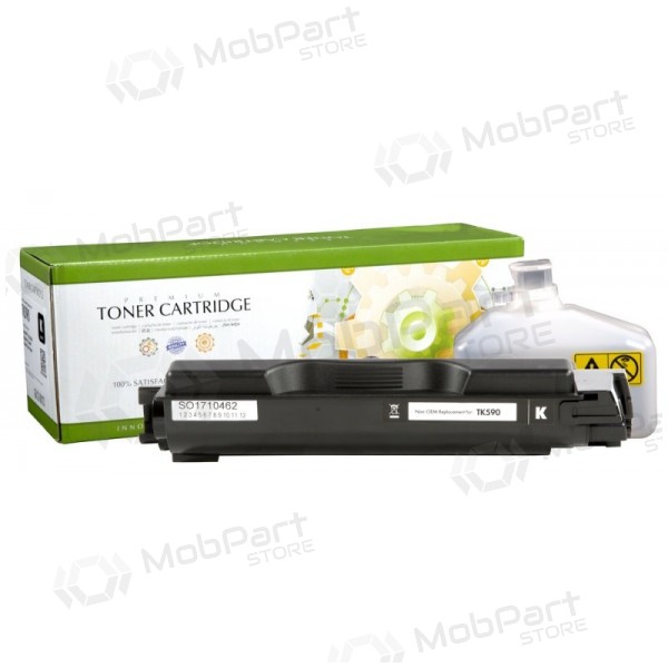 Static Control lasercartridge zwart, compatibel met Kyocera TK-590K