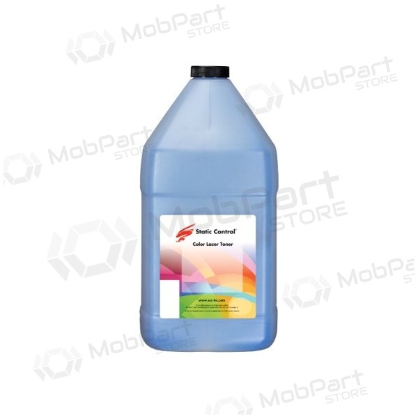 Static Control Odyssey 3 Chemische Tonerpoeder voor HP/Canon cartridges, 1kg, Cyaan